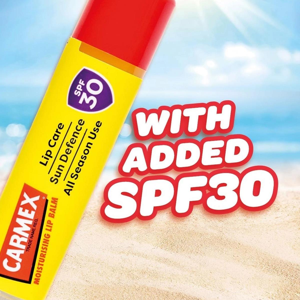 Carmex Lip Balm Sun Defense Stick SPF 30 4.25g
