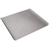 Judge Square Flat Baking Sheet With Raised Edges Non-Stick Carbon Steel Large 33 x 33cm Grey