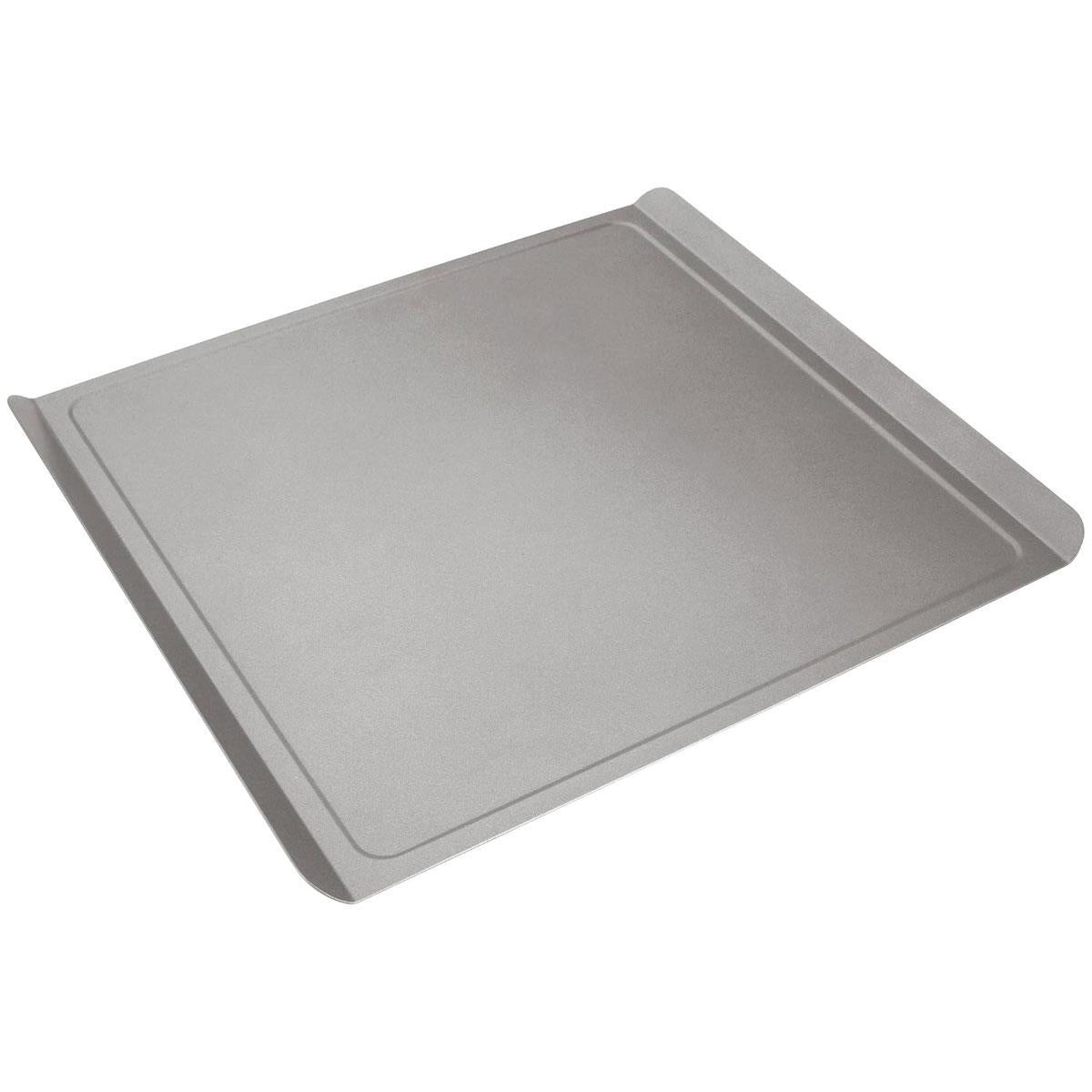 Judge Square Flat Baking Sheet With Raised Edges Non-Stick Carbon Steel Large 33 x 33cm Grey