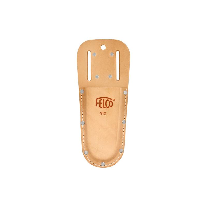 Felco 910 Leather Holster Genuine Leather Heavy Duty Stitching For All Felco Secateurs Belt Loop And Pocket Clip Garden Tools Brown