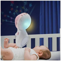 Infantino 3-In-1 Baby Musical Mobile Projector Night Light Pink