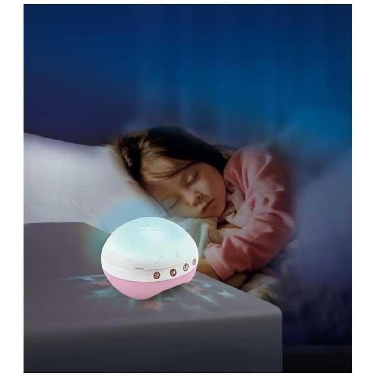 Infantino 3-In-1 Baby Musical Mobile Projector Night Light Pink
