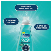 Dr. Beckmann Quick Wash Odour Protect Laundry Detergent Works In 15 Mins (54 Washes) 1620ml