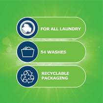 Dr. Beckmann Quick Wash Non Bio Laundry Detergent Works In 15 Mins (54 Washes) 1620ml