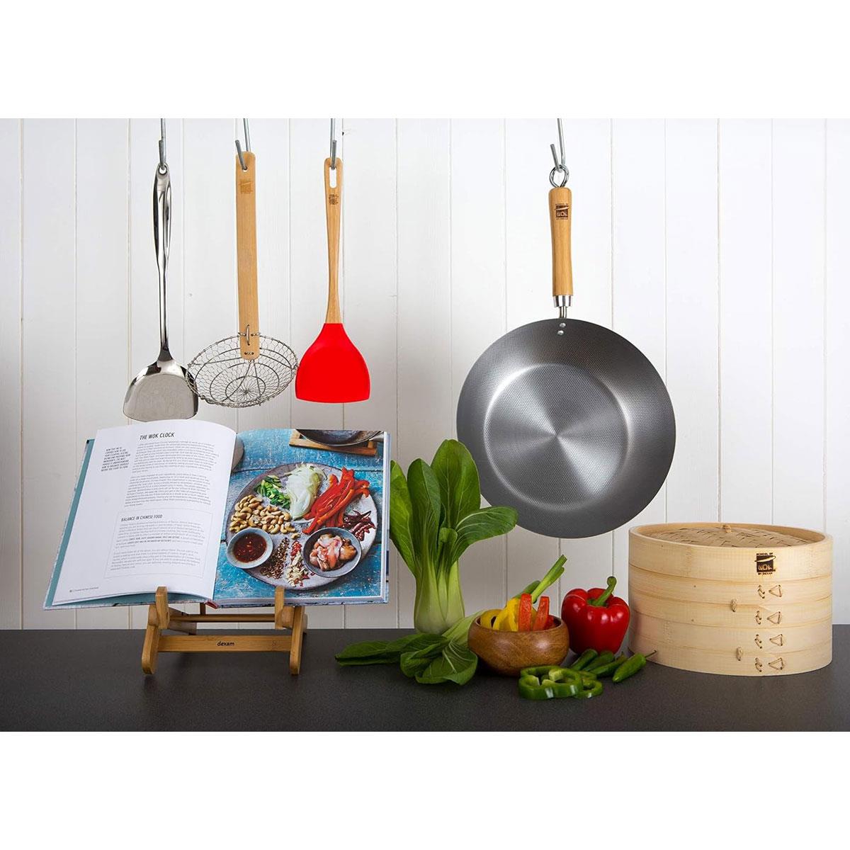 School of Wok Wok Spatula Stainless Steel 37cm Silver
