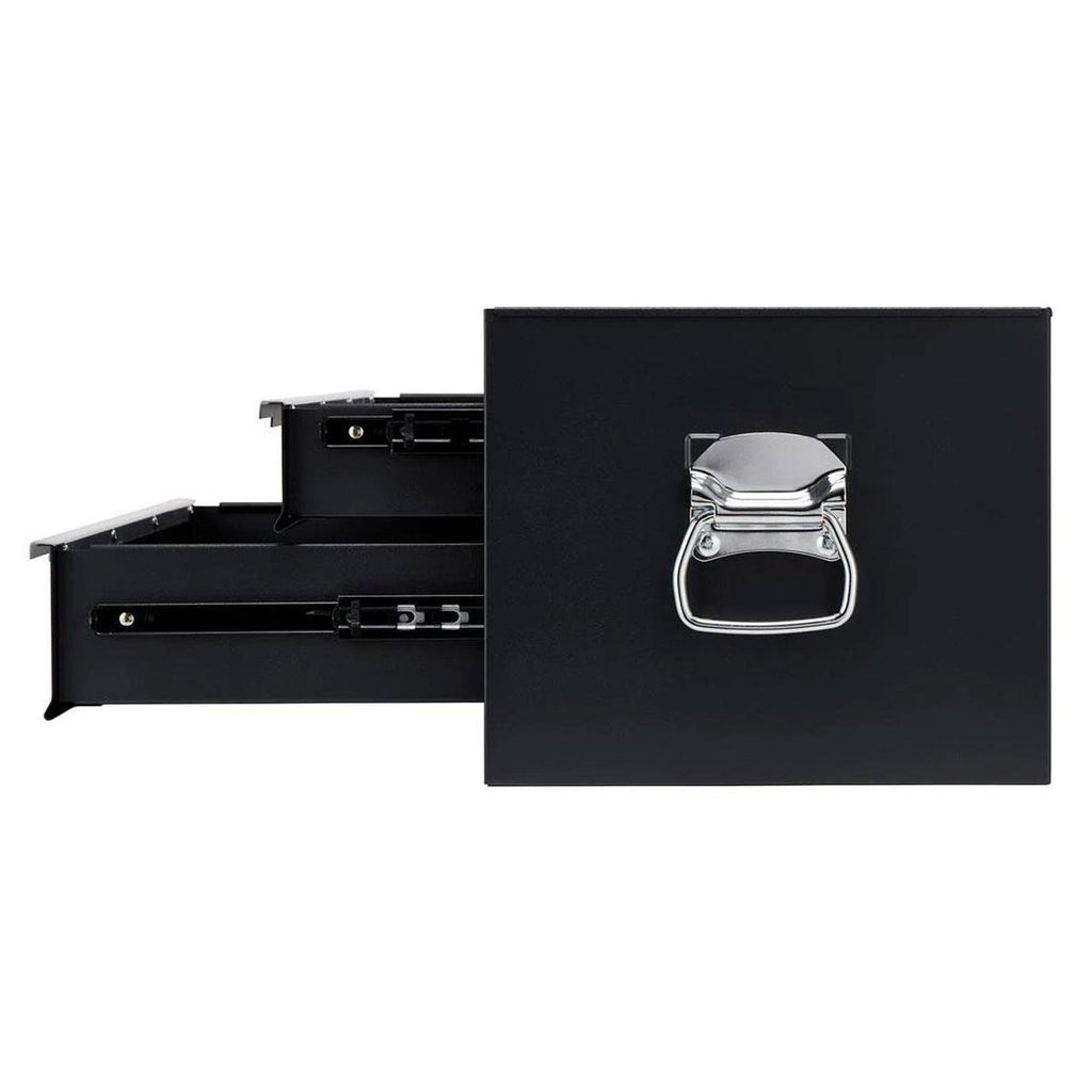 Draper Mid-Tool Chest 2 Drawer 26 Inch Workshop Tool Storage Lockable Black