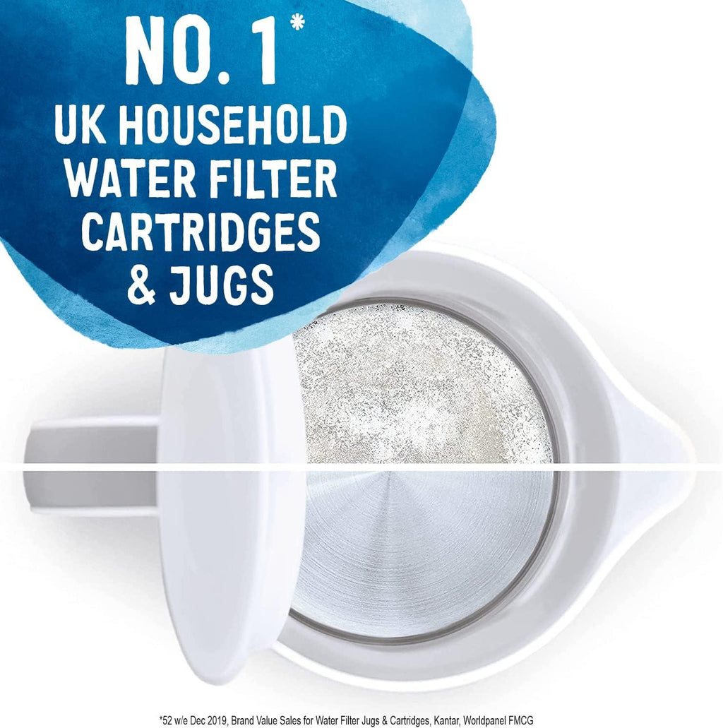 Brita Cartridge Classic Cartridges Triple Pack Reduces Chlorine Lead Copper White