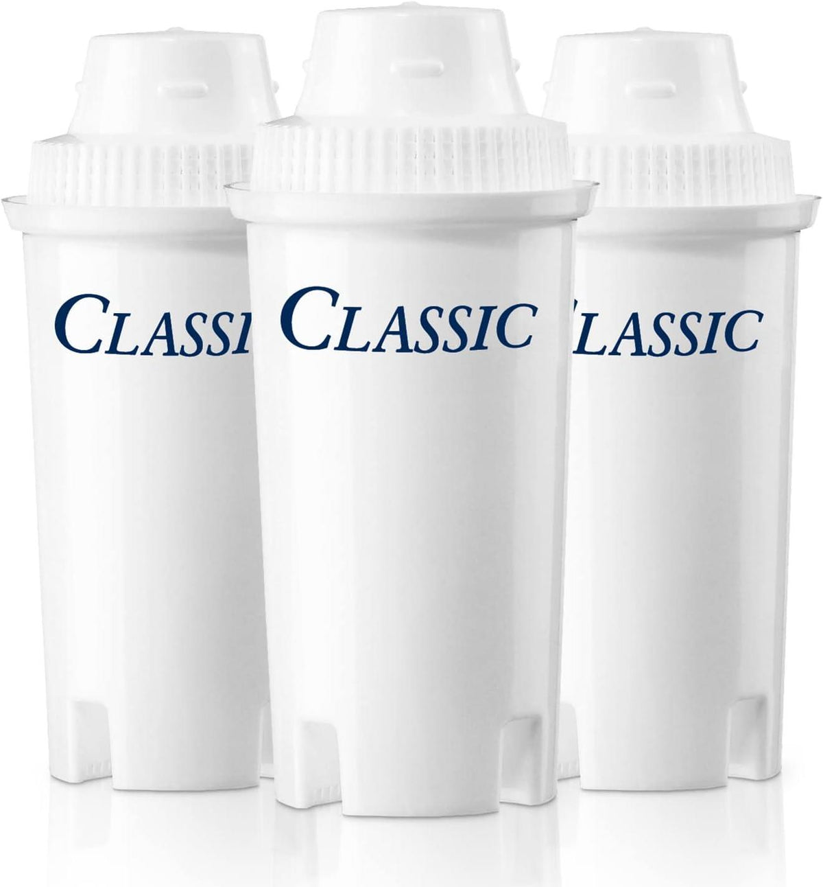 Brita Cartridge Classic Cartridges Triple Pack Reduces Chlorine Lead Copper White