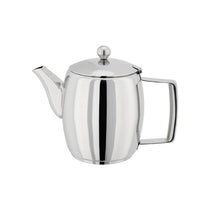 Judge Traditional Hob Top Teapot 10 Cup Large 2 Litres Stainless Steel Stovetop Tea Kettle Stay Cool Handle Non-Drip Spout Silver