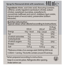 Sodastream Diet Mountain Dew Syrup Drink Mix Sugar Free Sparkling Water 440ml