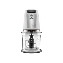 Kenwood Easy Chop Mini Chopper Food Processor Ice Crushing 2 Speeds Quad Blade System Anti-Slip Ring 500W 0.5L Bowl White