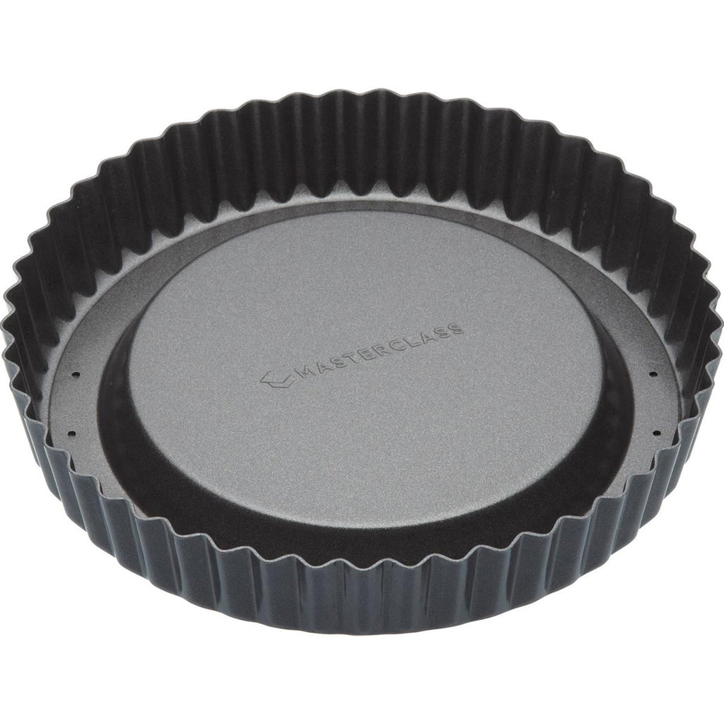 MasterClass Sponge Flan Tin 20cm Loose Base Carbon Steel Non Stick Round Baking Pan