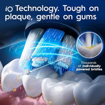 Oral-B iO9 Electric Toothbrush White With 1 Brush Head Charging Travel Case, 7 Cleaning Modes And App Connectivity