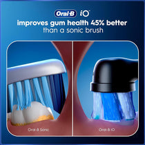 Oral-B iO9 Electric Toothbrush White With 1 Brush Head Charging Travel Case, 7 Cleaning Modes And App Connectivity