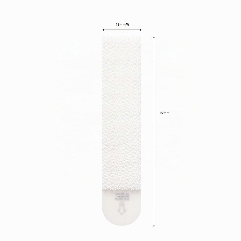 3M Command Large Picture Hanging Strips 4 Sets White Holds Up to 7.2 kg For Frames Up to 60 x 90 cm