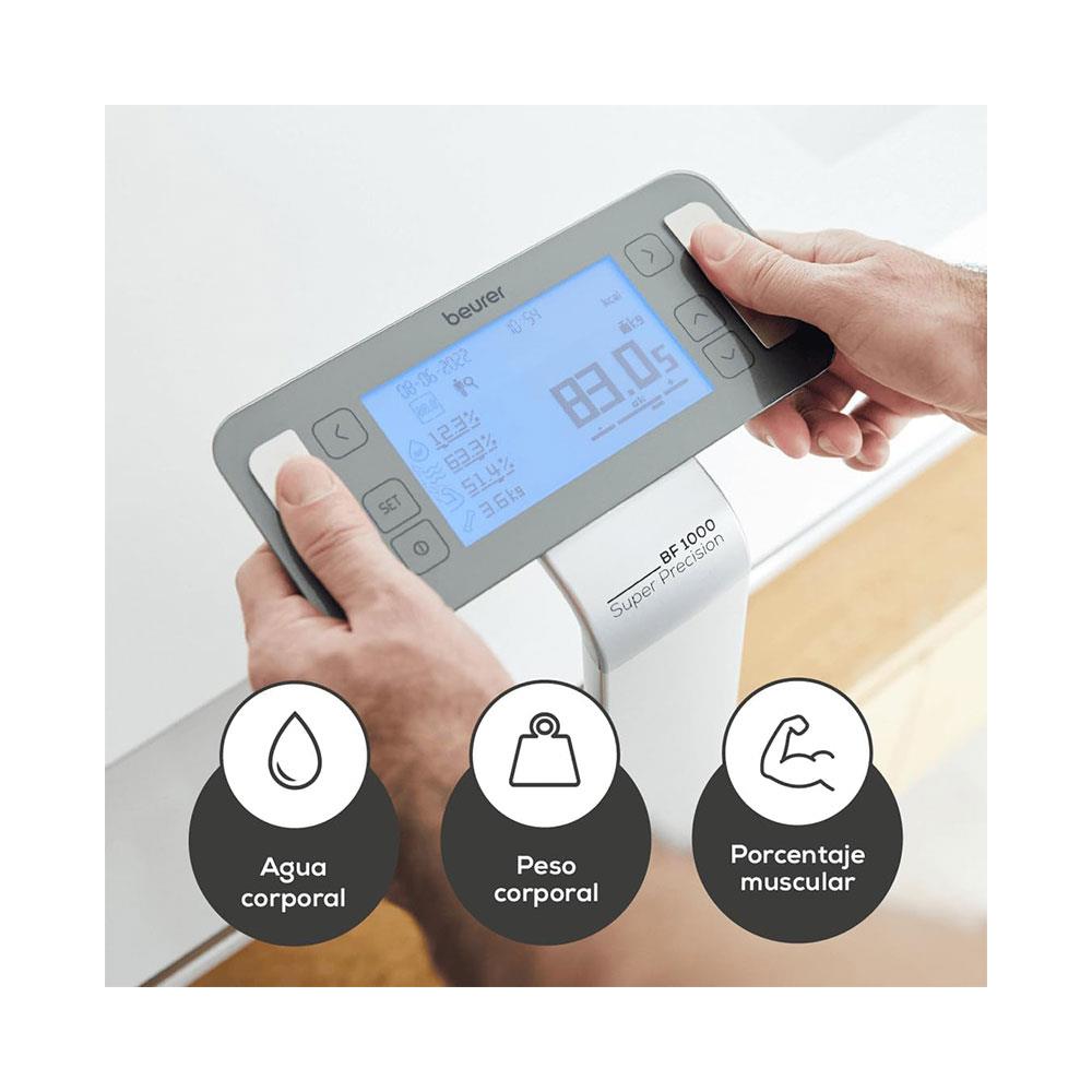 Beurer Diagnostic Bathroom Scale - Black