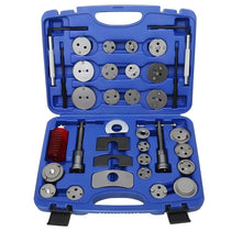 BlueSpot 35 Piece Brake Caliper Wind Back Tool Kit Left Right Hand Thread Piston Rewind Set With Storage Case