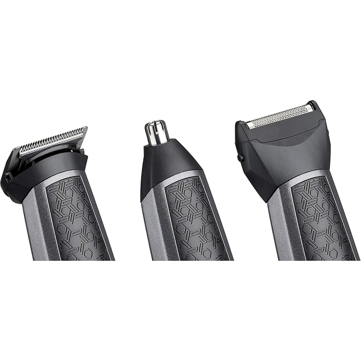 BaByliss 11-in-1 Carbon Titanium Face And Body Multi Grooming Kit Cordless Beard Trimmer With Nose Trimmer And Foil Shaver