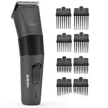 BaByliss Power Precision Hair Clipper Black Cordless Rechargeable Stainless Steel Blades 9 Lengths