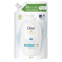 Dove Care & Protect Liquid Hand Soap Refill with ¼ Moisturiser Antibacterial Formula Oat Blossom 500ml