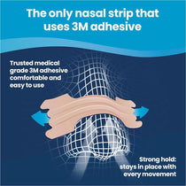 Breathe Right Original Beige Nasal Strips Large - 30 Count