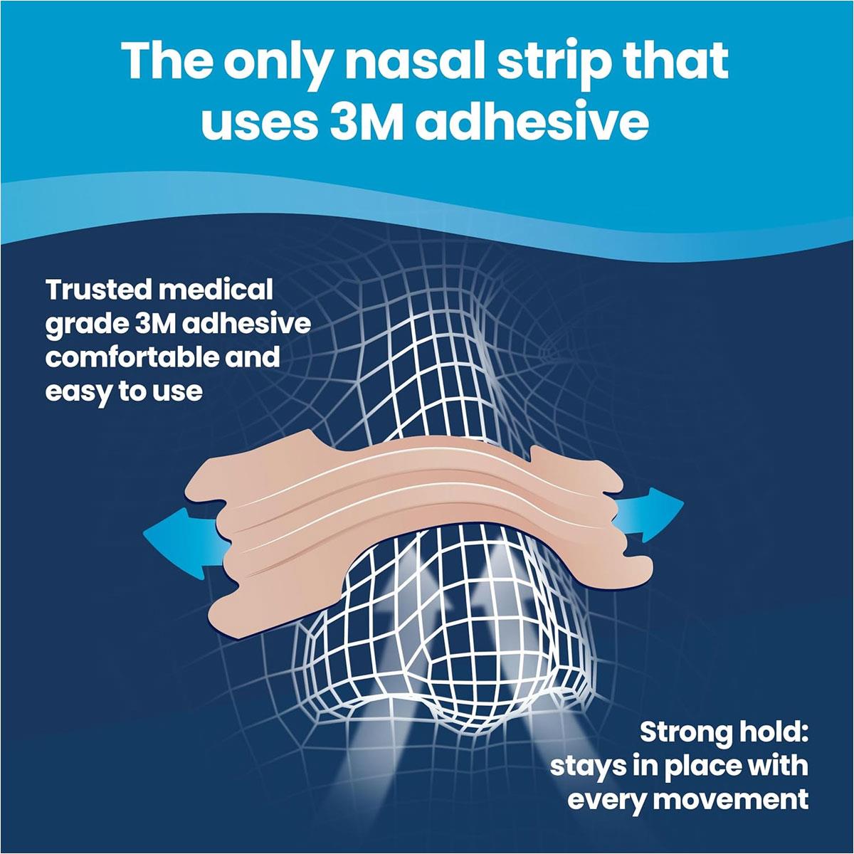 Breathe Right Original Beige Nasal Strips Large - 30 Count