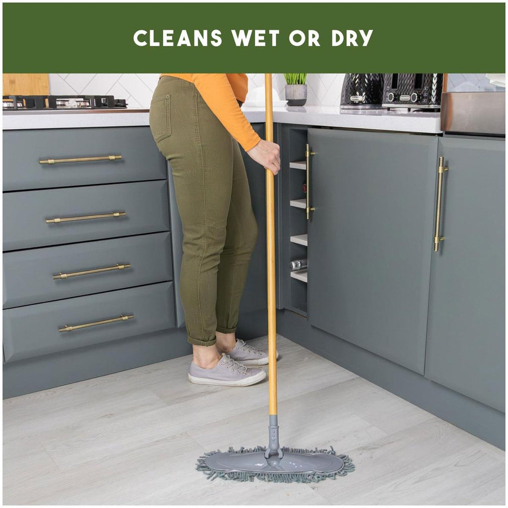 JVL Bamboo Chenille Mop Natural