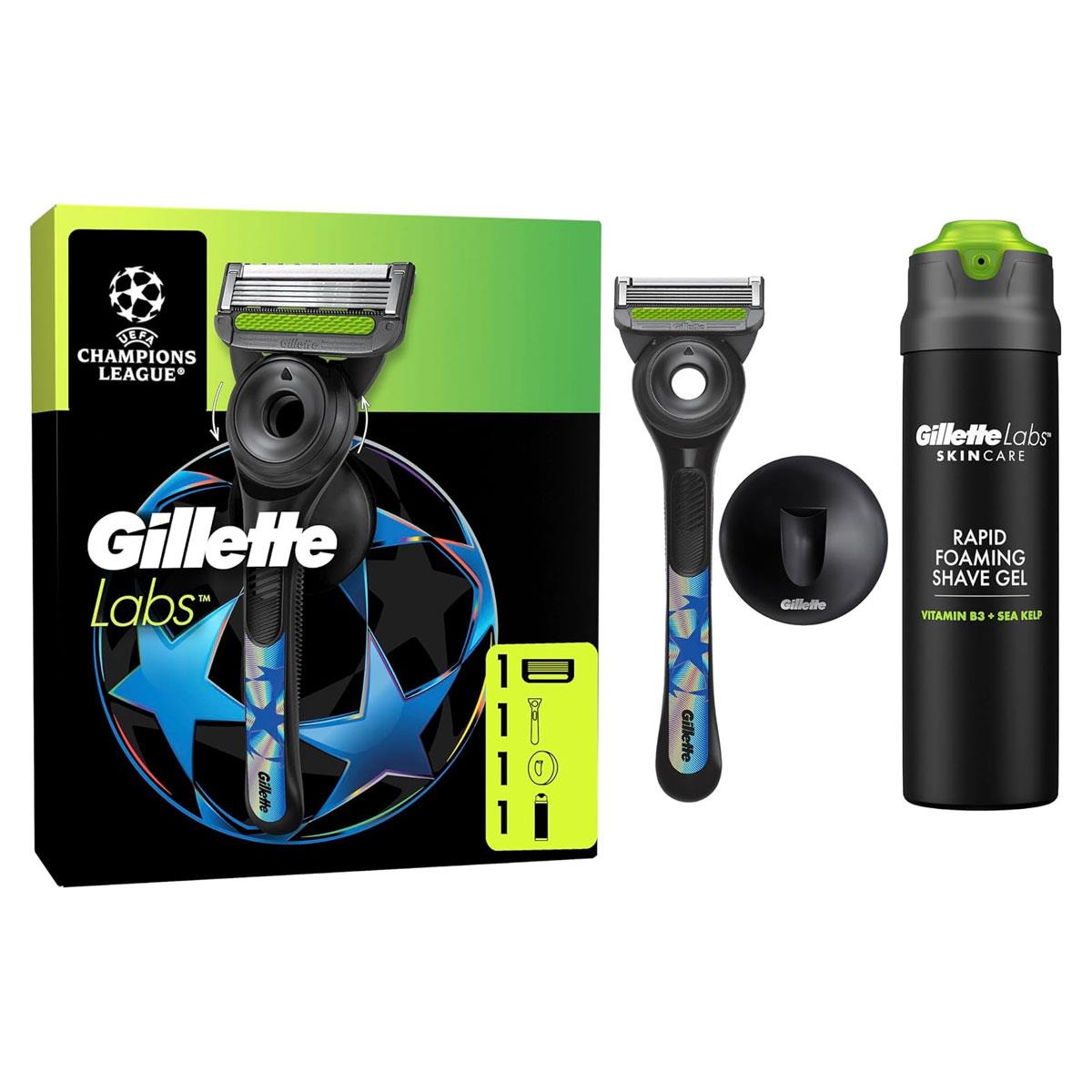 Gillette Labs Men's Wet Razor Metal Black