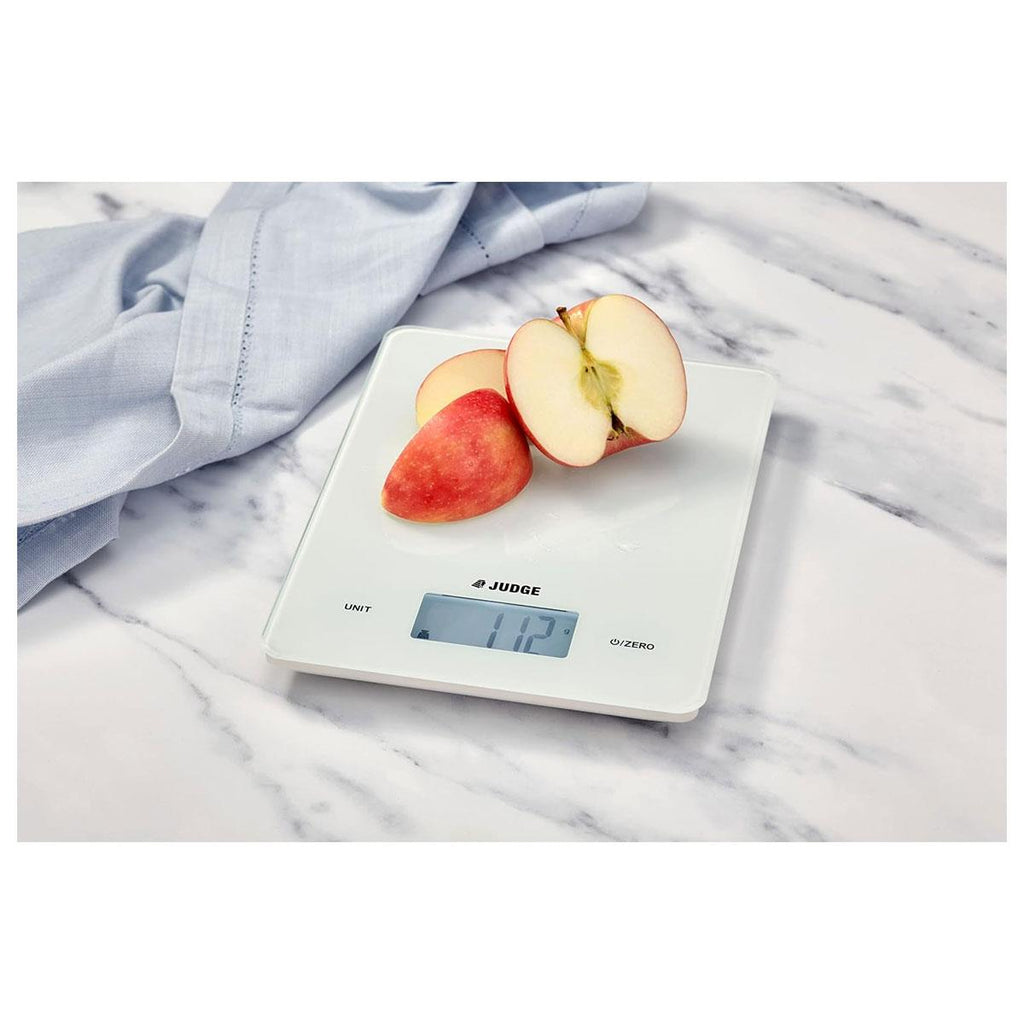 Judge Digital Kitchen Scale 5kg Glass Top Touch Control