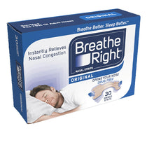 Breathe Right Original Tan Nasal Strips Small/Medium 30 Count