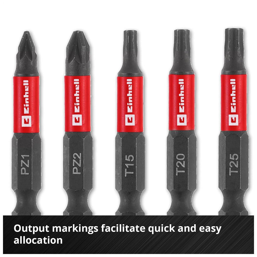 Einhell Impact Screwdriver Bit Set 10 Piece