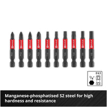 Einhell Impact Screwdriver Bit Set 10 Piece