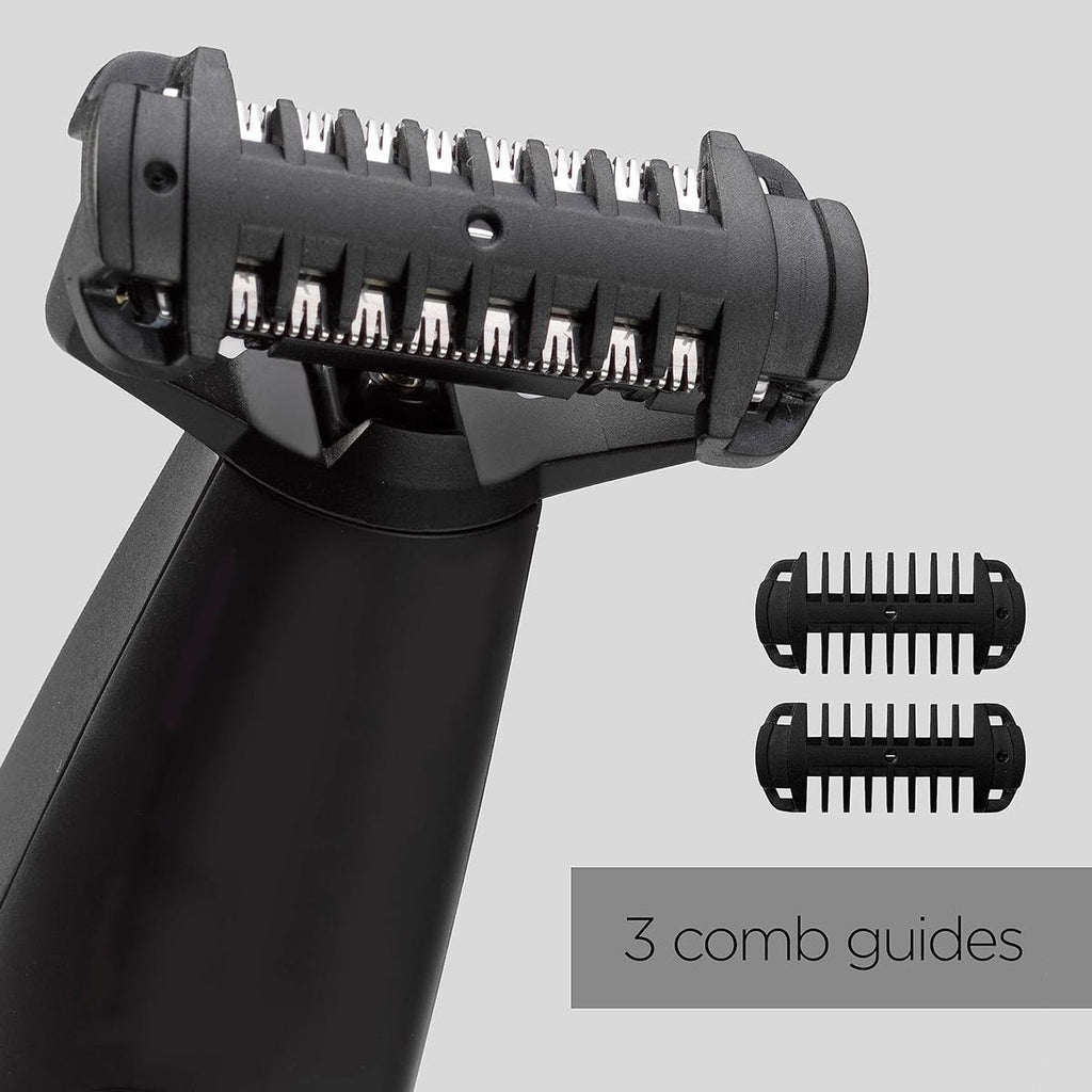BaByliss Triple S Men’s Beard And Stubble Trimmer Black
