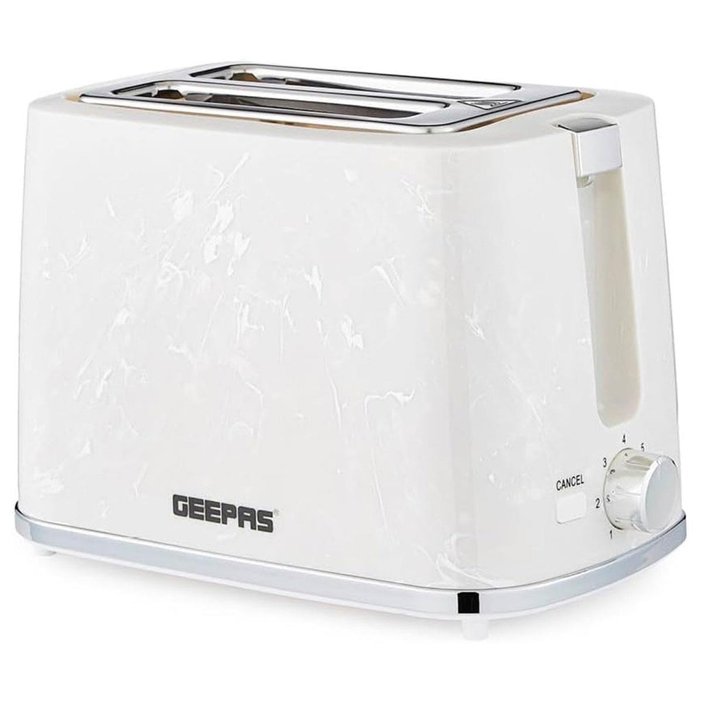 Geepas Skye 2 Slice Bread Toaster White