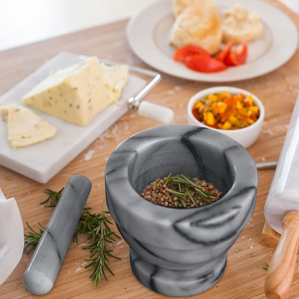 Judge Kitchen Mortar And Pestle Spice Grinder And Herb Crusher Set