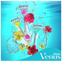 Gillette Venus Tropical Women's Disposable Razors Pack of 3 Handles