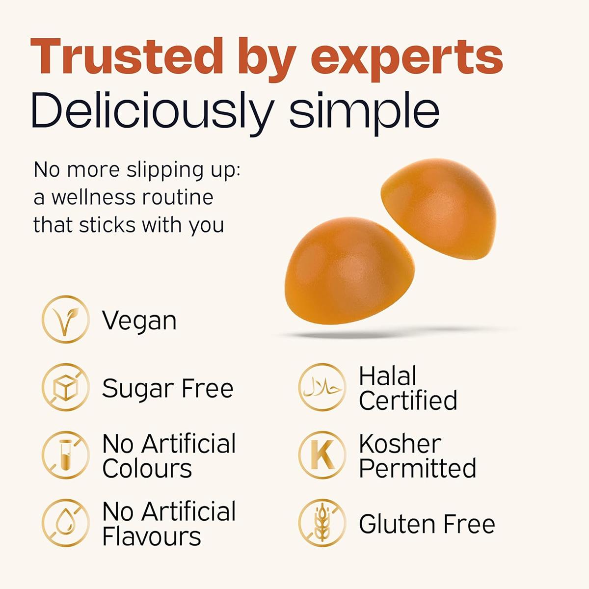 Nutriburst Turmeric Curcumin Black Pepper Extract Gummies 60 Count