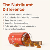 Nutriburst Turmeric Curcumin Black Pepper Extract Gummies 60 Count