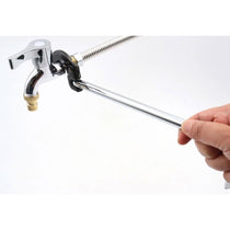 Hilka Tools 11" Adjustable Basin Wrench Silver