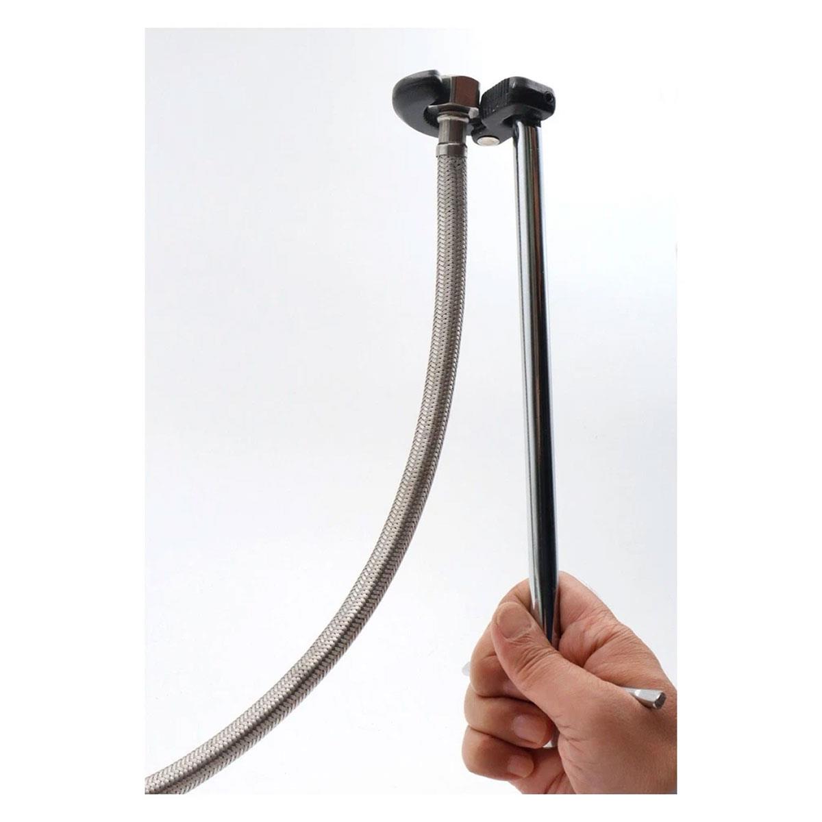 Hilka Tools 11" Adjustable Basin Wrench Silver
