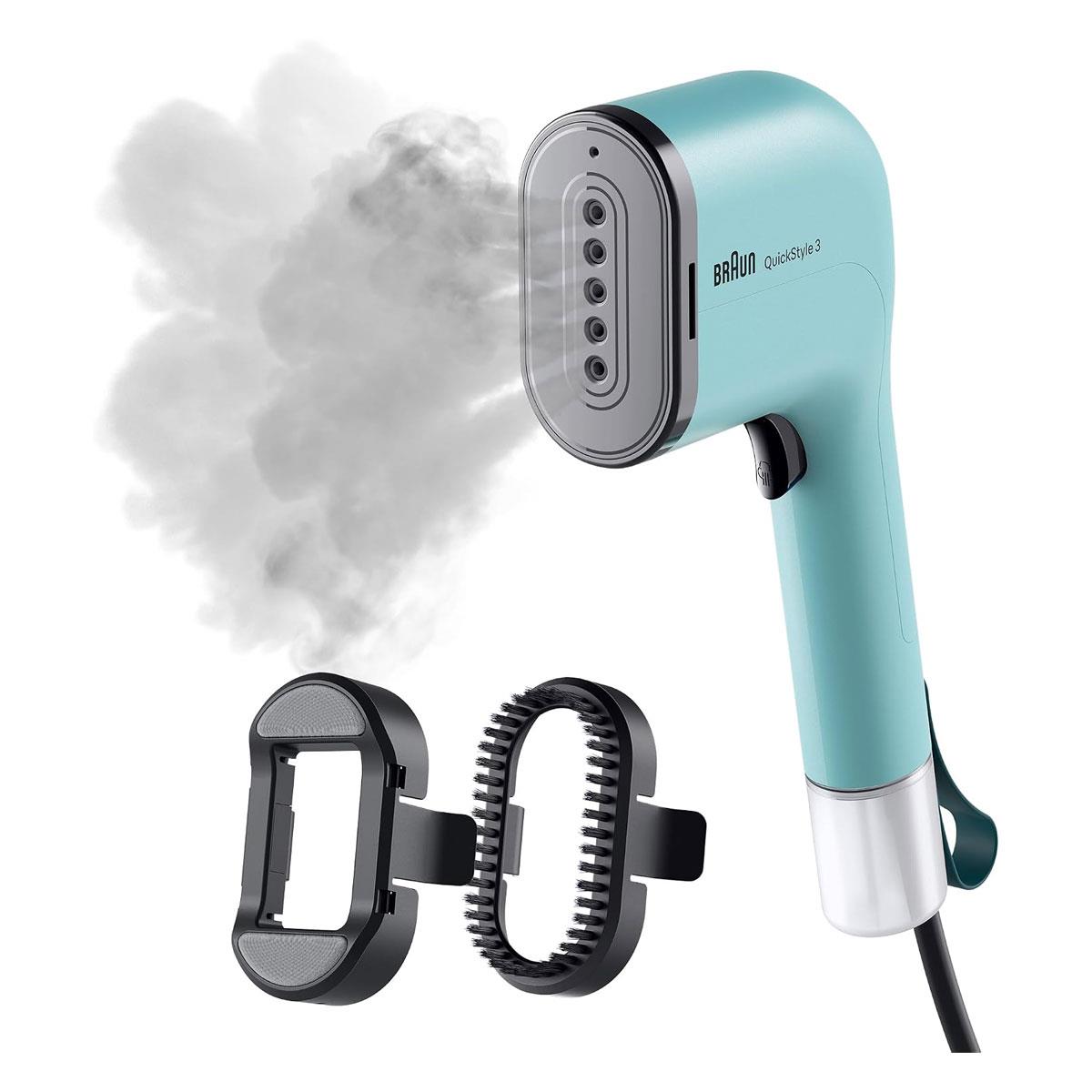 Braun QuickStyle 3 Handheld Garment Steamer Green