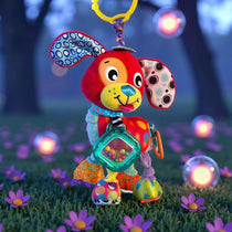 Playgro Sensory Activity Friend Penny Puppy Plush Stroller Toy