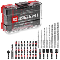 Einhell M-CASE Impact Resistant Bit And Metal Drill Bit Set 39 Piece