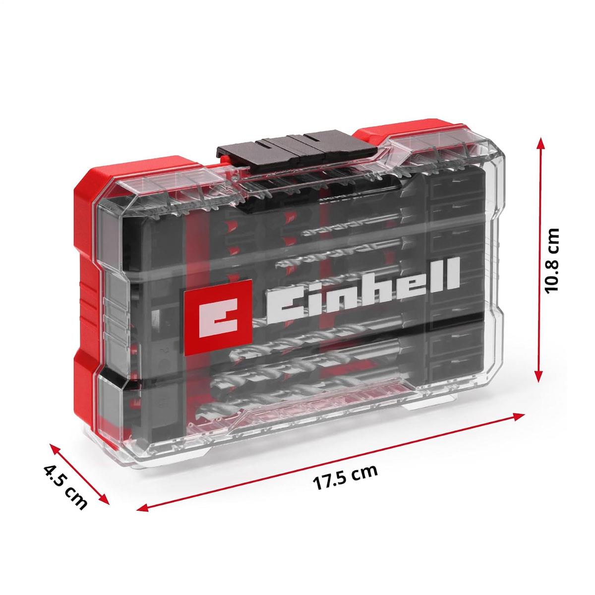 Einhell M-CASE Impact Resistant Bit And Metal Drill Bit Set 39 Piece