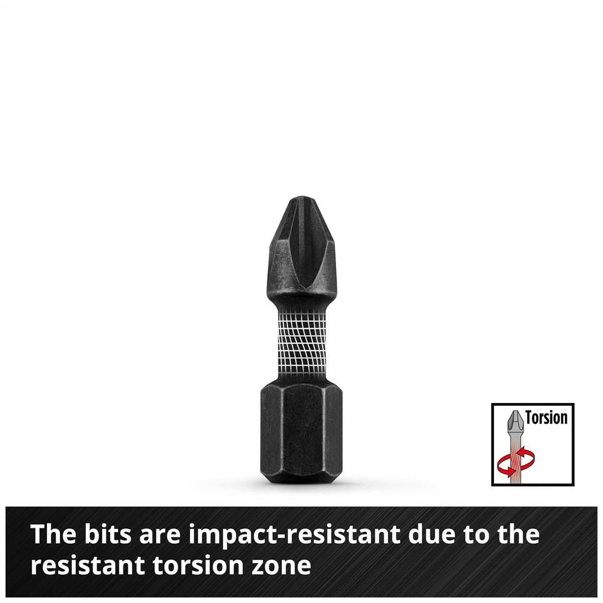 Einhell M-CASE Impact Resistant Bit And Metal Drill Bit Set 39 Piece