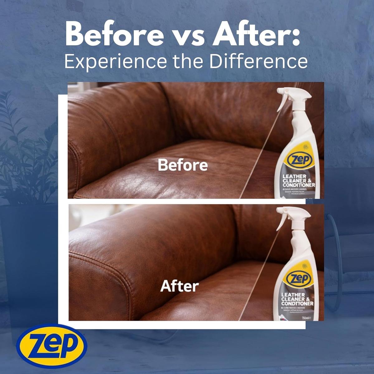 Zep Commercial Leather Cleaner And Conditioner 750ml