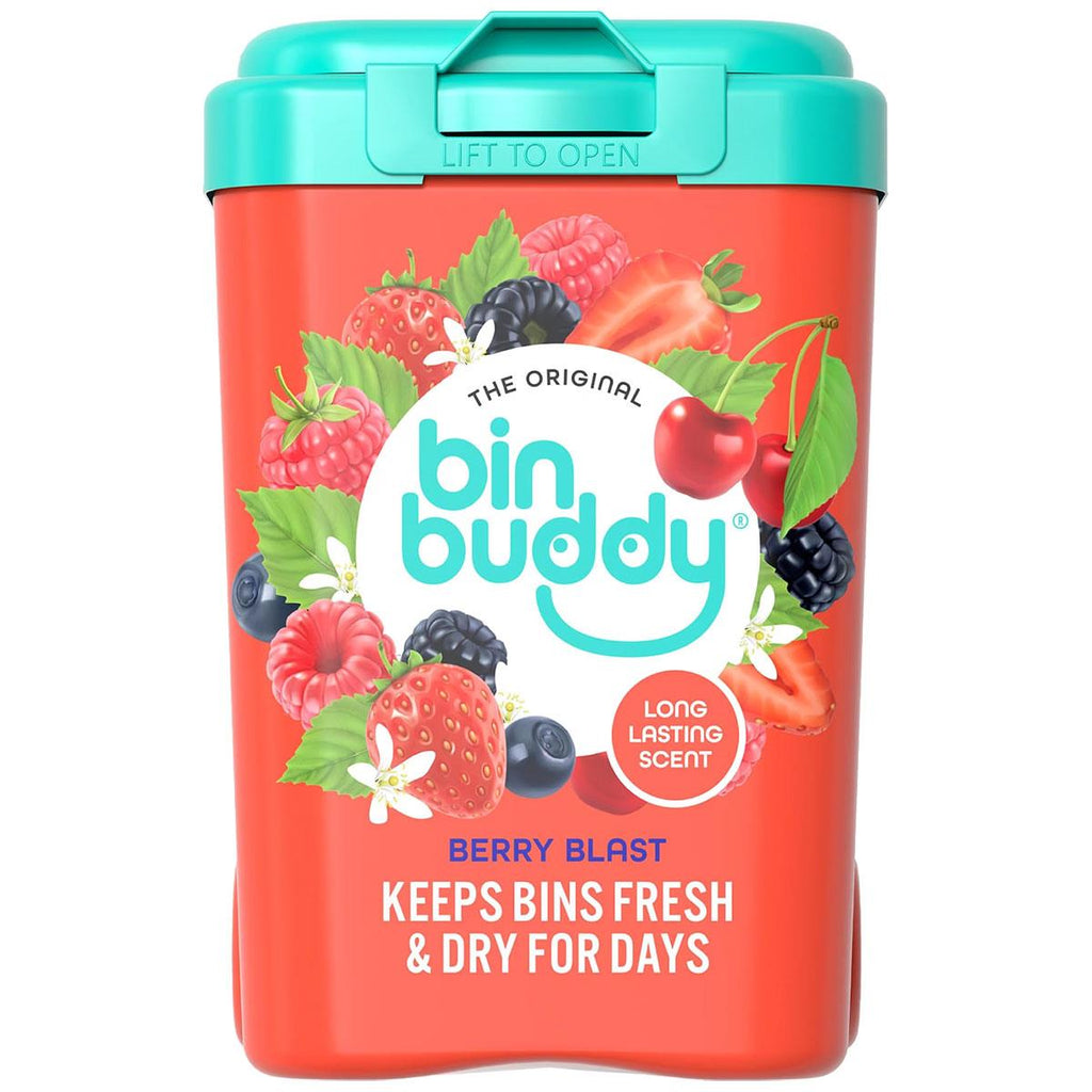 Bin Buddy Bin Freshener Deodoriser Powder Berry Blast 450g