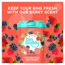 Bin Buddy Bin Freshener Deodoriser Powder Berry Blast 450g