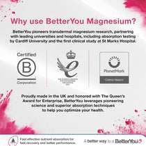 BetterYou Magnesium Max 3-in-1 Powder Unflavoured