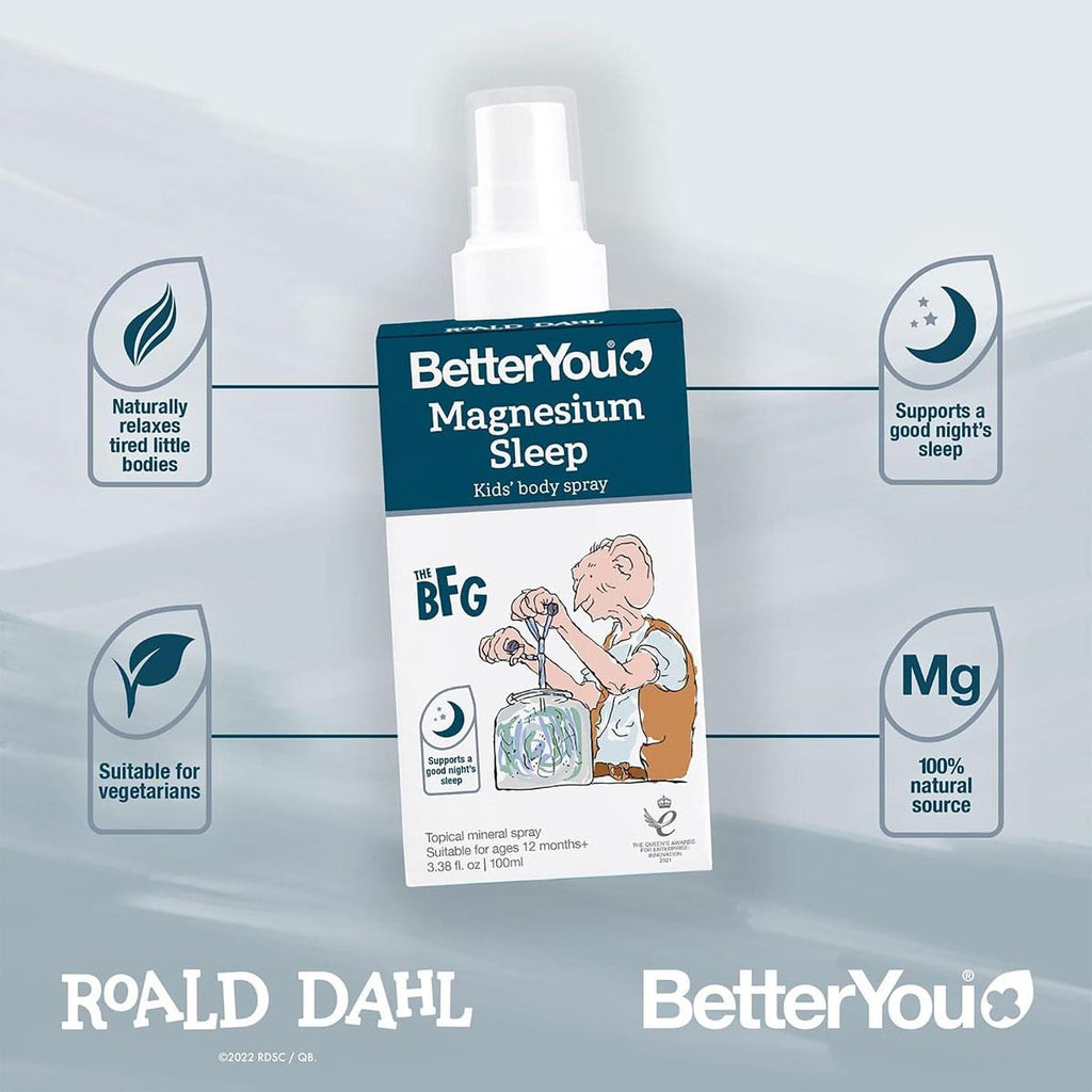 BetterYou BFG Magnesium Sleep Kids Body Spray 100ml
